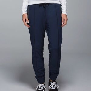 Blue lululemon sweatpants